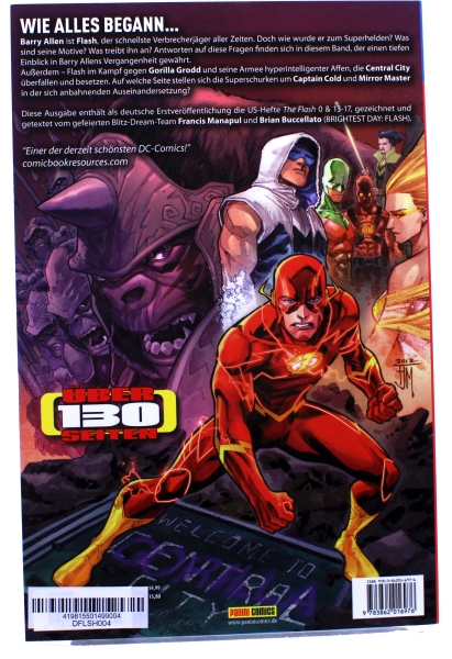 Flash (das neue DC-Universum) Comic Paperback Nr. 4: Wie alles begann...von Panini
